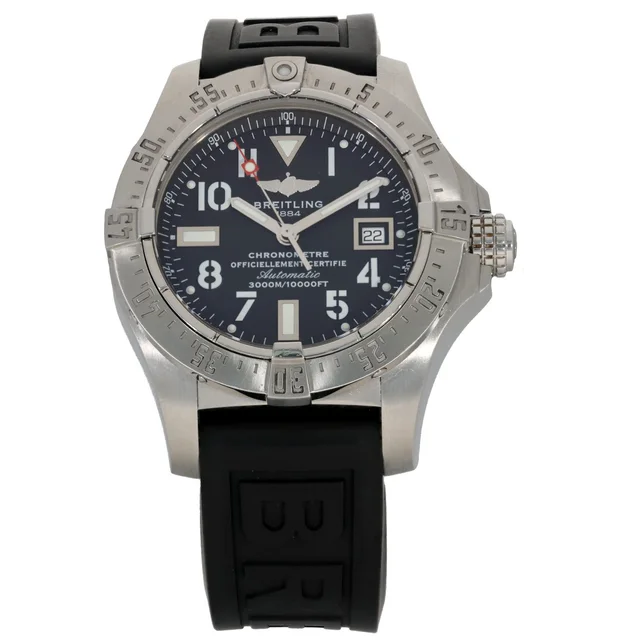 Breitling Avenger Seawolf A17330 45mm Stainless Steel Watch from H&T