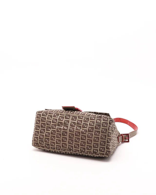 Fendi Zucchino Mamma Bag in Canvas from A Retro Tale, photo 4 of 9