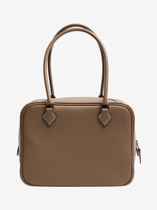 Hermès Etoupe Plume 20 bag in Taupe Goatskin from Sign of the Times