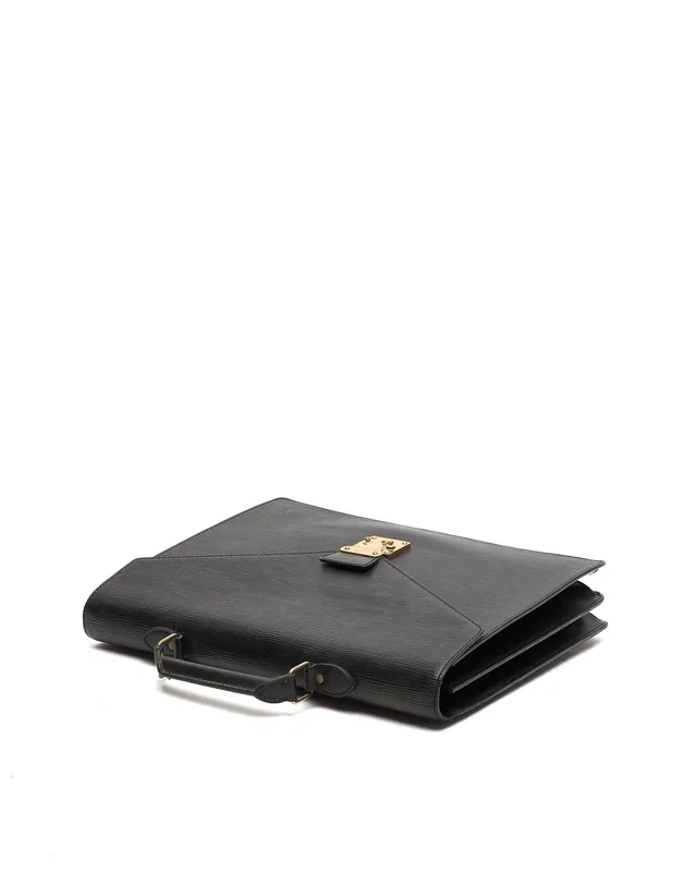 Louis Vuitton Epi Serviette Ambassador Business Bag in Leather from A Retro Tale, photo 4 of 9