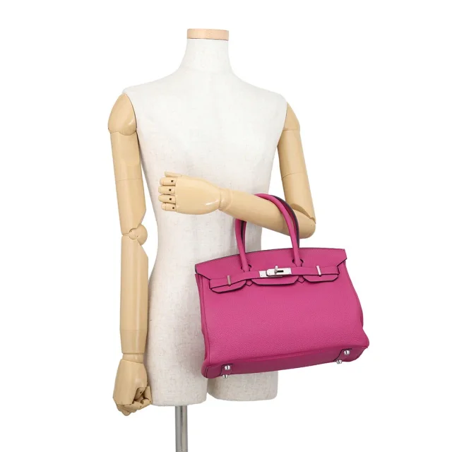 Hermès Birkin Rose Purple Togo Leather Size 30 in Pink Togo leather from GALLERY RARE, photo 4 of 14