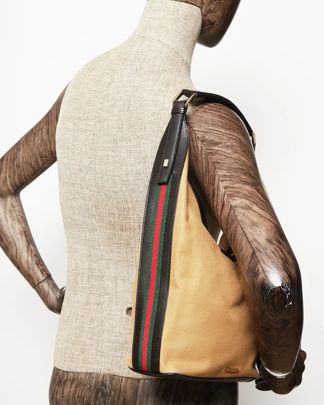 Gucci Sherry Line Hobo Bag in Canvas from A Retro Tale, photo 7 of 7