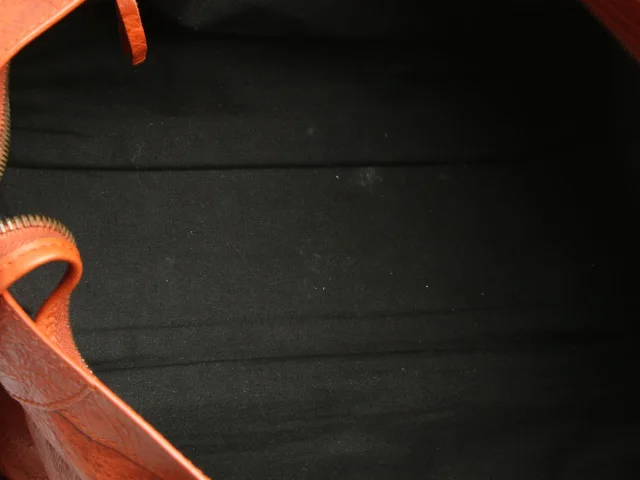 Balenciaga 2011 Orange Brûlée Agneau Classic City in Orange Lambskin from Ann's Fabulous Finds, photo 8 of 9