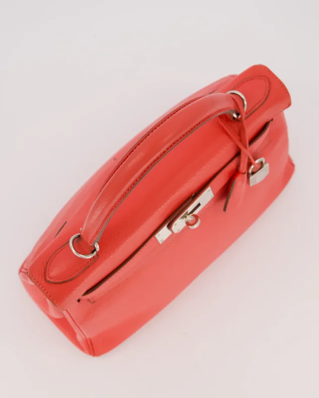 Hermès Kelly 28 Retourne Bag in Pink Togo leather from Sellier, photo 15 of 20