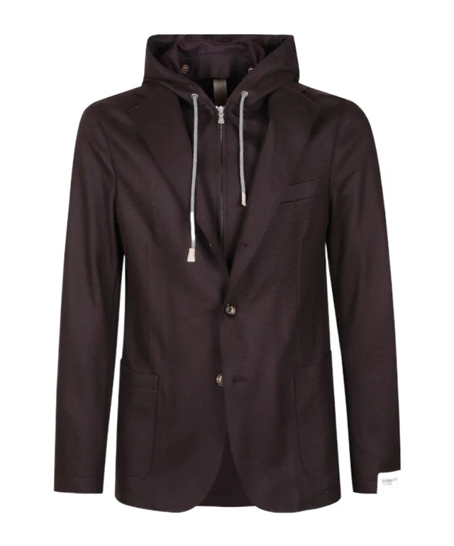 Eleventy Detachable Hood Single-Breasted Blazer from SENSER, photo 1 of 1