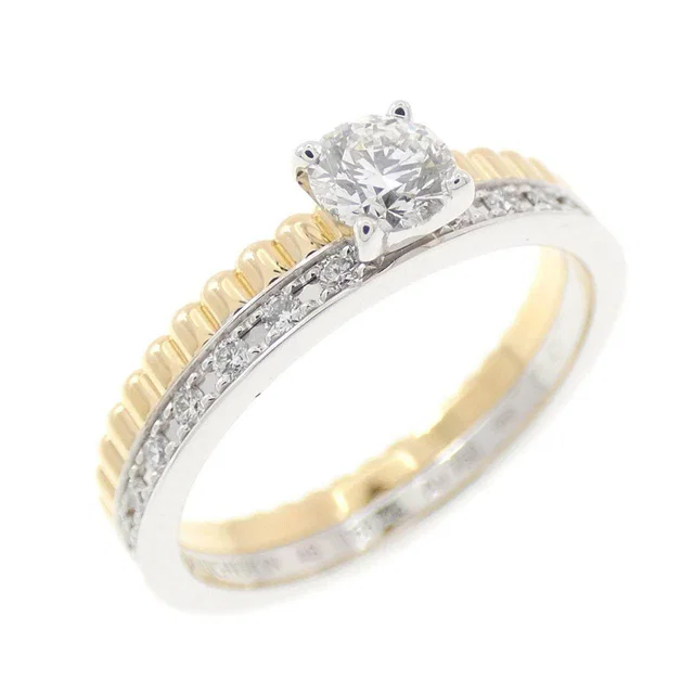 Boucheron Quatre Radiant Solitair Au750 Diamond Ring from LuxUness