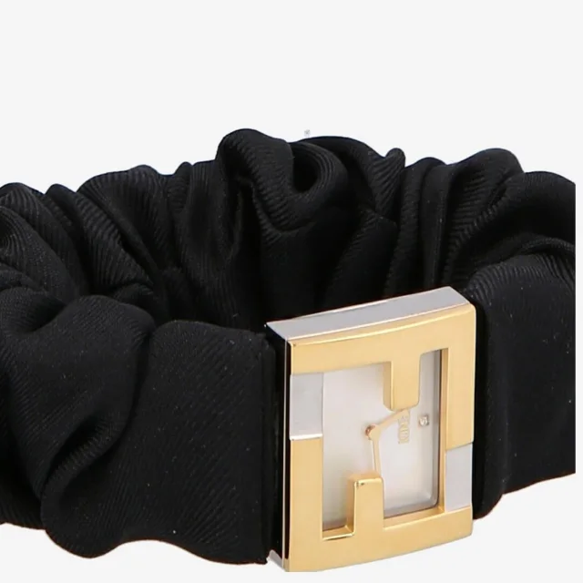 Fendi Watch — Black Stainless Steel Watches in Black Satin from HEWI, photo 2 of 4