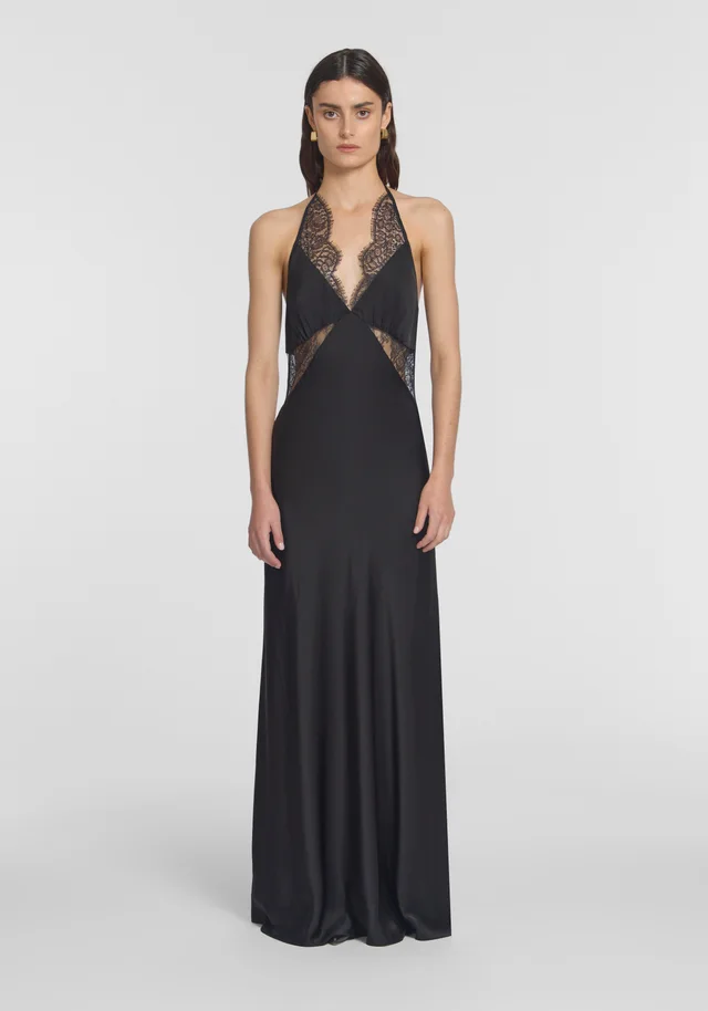VIKTORIA & WOODS Heritage Dress in Black from Viktoria & Woods, photo 1 of 1