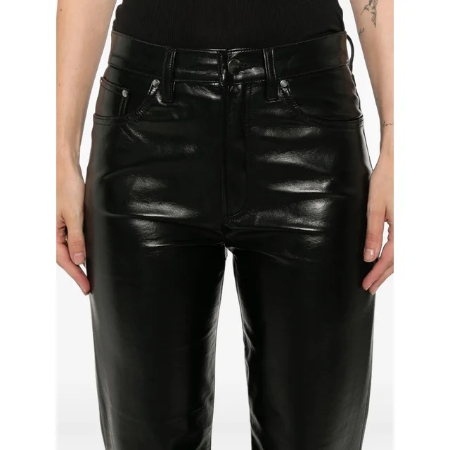 Agolde Five-Pocket Straight-Leg Trousers, photo 3 of 3 from SENSER