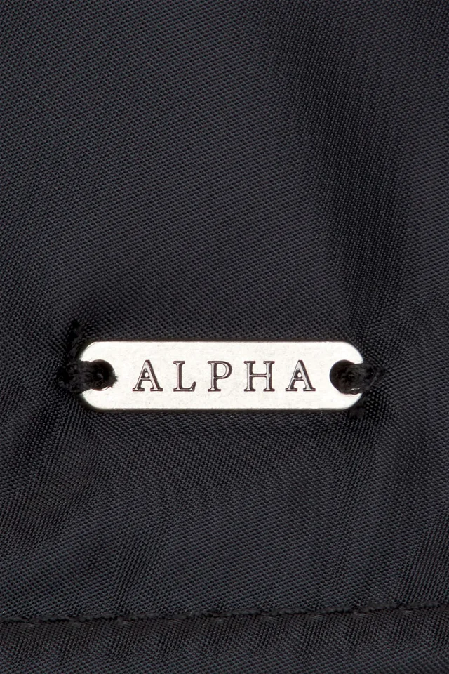 ALPHA INDUSTRIES Nylon Backpack in Black, photo 6 of 6 from REVOLVE (Canada)