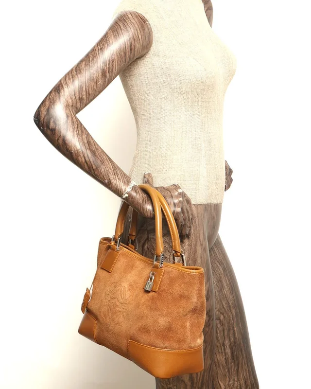 Loewe Amazona Suede Bag in Suede from A Retro Tale, photo 9 of 9