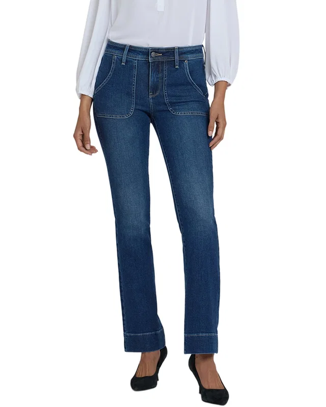 NYDJ Barbara Dark Loire Bootcut Jean, image 1 of 1 from Gilt
