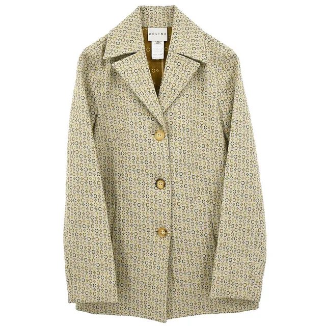 Celine Jacket C Macadam Beige #36 in Beige from AMORE Vintage Tokyo