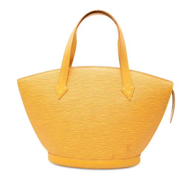 Yellow Louis Vuitton Epi Saint Jacques PM Short Strap Handbag in Yellow Leather from Designer Revival, photo 1 of 1