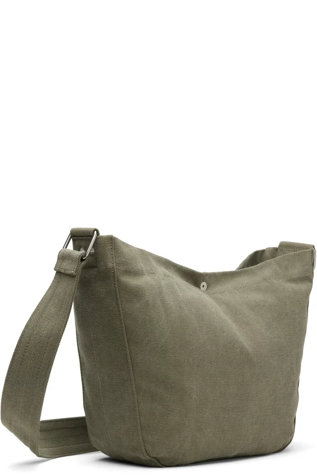 A.P.C. Khaki Journal Small Satchel, photo 3 of 4 from SSENSE