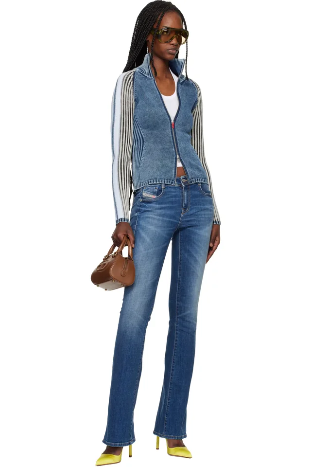 Diesel Blue 1969 D-Ebbey Bootcut Jeans, photo 4 of 4 from SSENSE