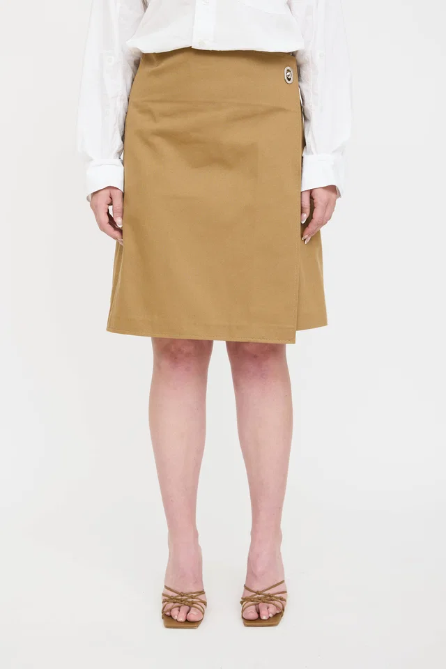 Bottega Veneta Cotton Asymmetrical Skirt from VSP Consignment