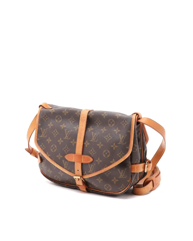 Louis Vuitton Monogram Saumur 30 Bag in Coated canvas from A Retro Tale, photo 2 of 11