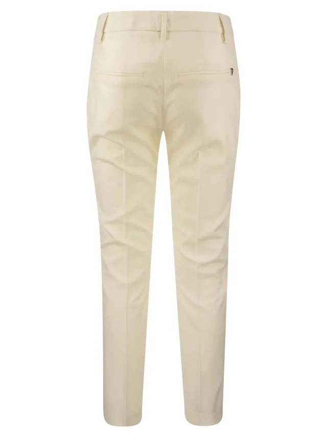 Dondup Perfect Wool Slim Fit Trousers, photo 2 of 4 from Balardi