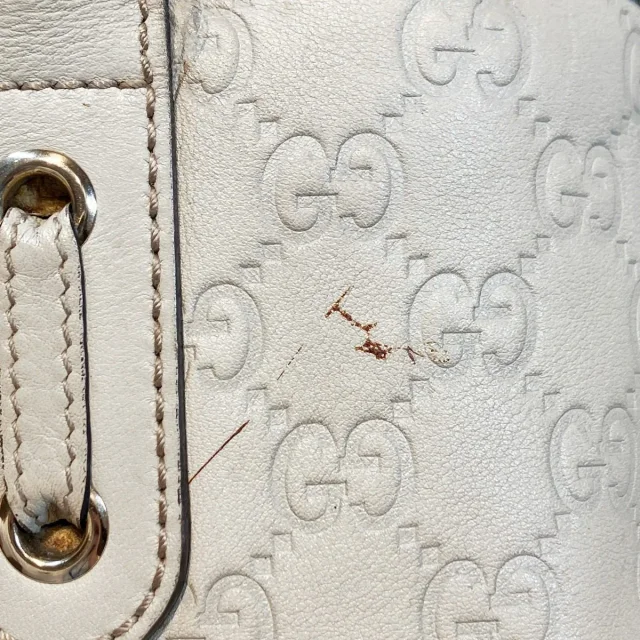 Gucci Guccissima Leather Tote Bag in Clear Leather from LuxUness, photo 9 of 9