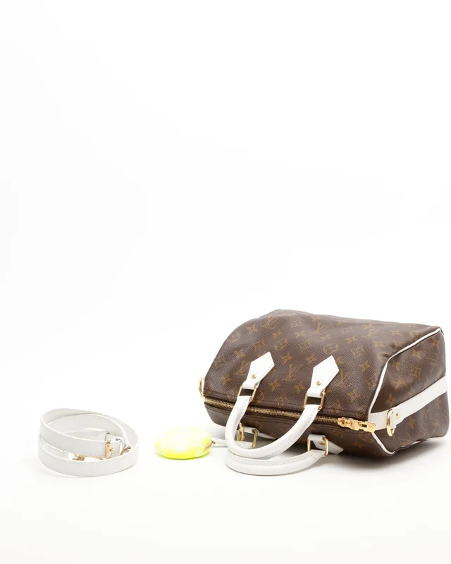 Louis Vuitton Limited Edition Monogram Speedy Match Bandoulière 25 Bag from A Retro Tale, photo 5 of 9
