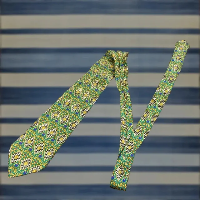 Versace Tie Silk Paisley Floral Multicolor 57l 4w Mens Designer in multicolor Silk from Grailed