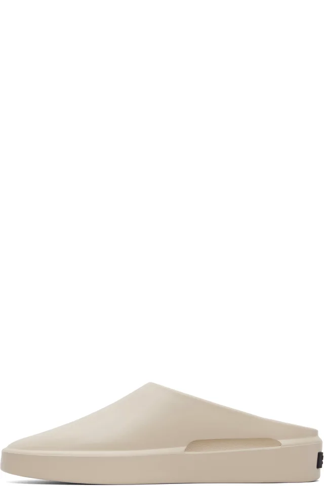 Fear of God ESSENTIALS Beige Essentials California 1.0 Mule Loafers, photo 3 of 5 from SSENSE