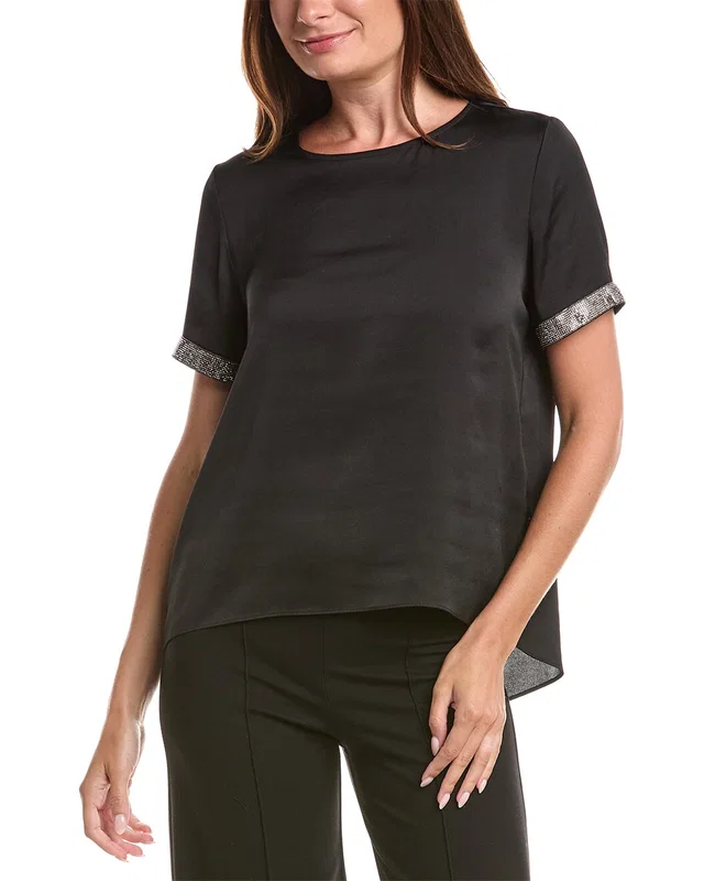 Joseph Ribkoff Short Sleeve Top, image 1 of 1 from Gilt