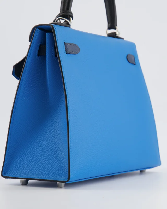 Hermès Kelly II Tricolour 25 Sellier Bag in Black Epsom leather from Sellier, photo 16 of 21