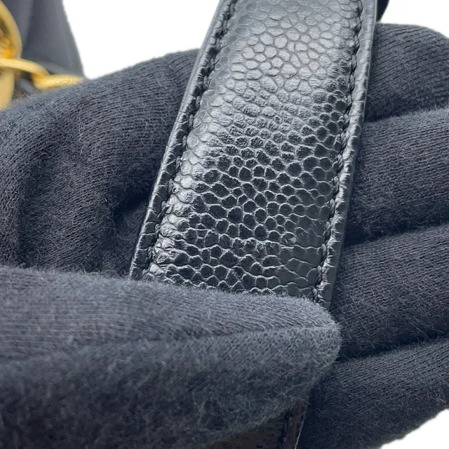 Chanel Matelasse PST Chain Tote BlackA50994 Caviar Leather in Caviar leather from GALLERY RARE, photo 9 of 14