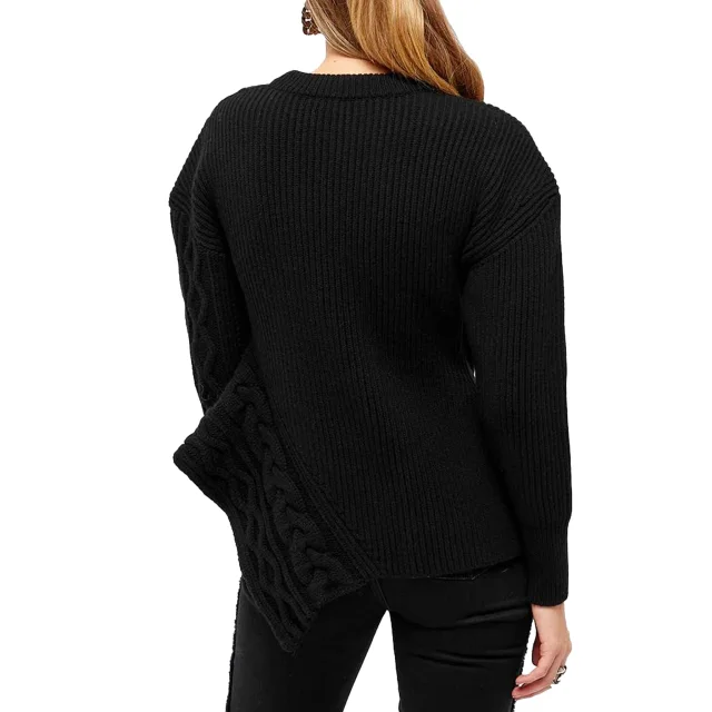 Alexander Mcqueen Alexander Mc Queen Asymmetric Wool Jumper, photo 4 of 7 from Balardi