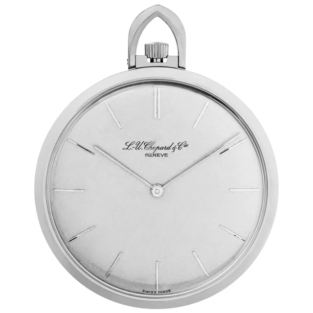 Chopard pocket watch 41mm 9877 in White Gold from Gray And Sons