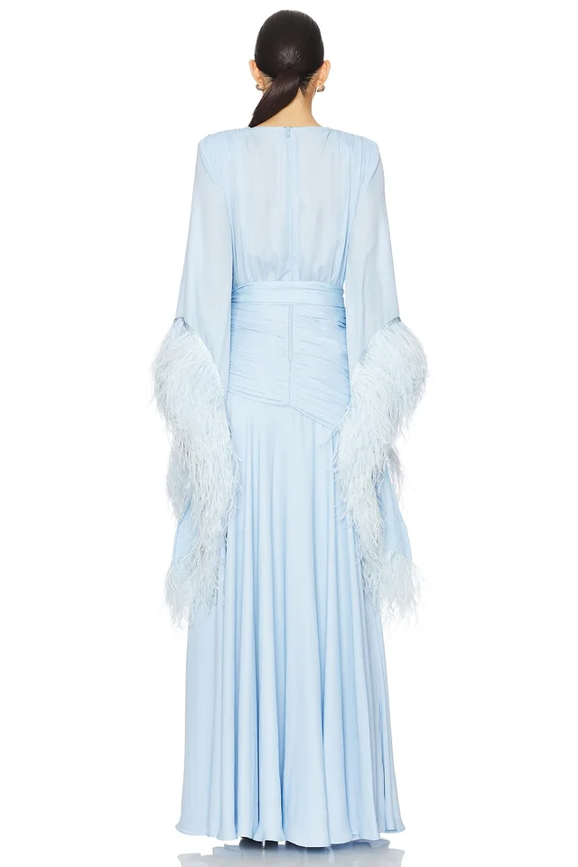 Bronx Banco Geisha Maxi Dress in Powder Blue, photo 4 of 4 from REVOLVE (Canada)
