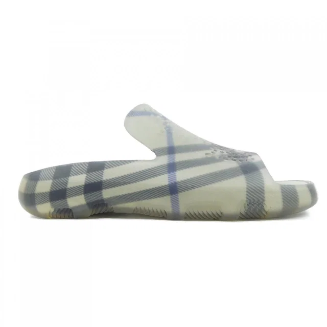 Burberry Check Sandals in Gray Rubber from LuxUness