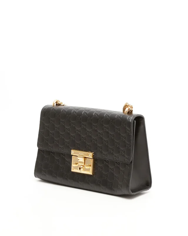 Gucci Large Padlock Guccissima Bag in Leather from A Retro Tale, photo 2 of 8