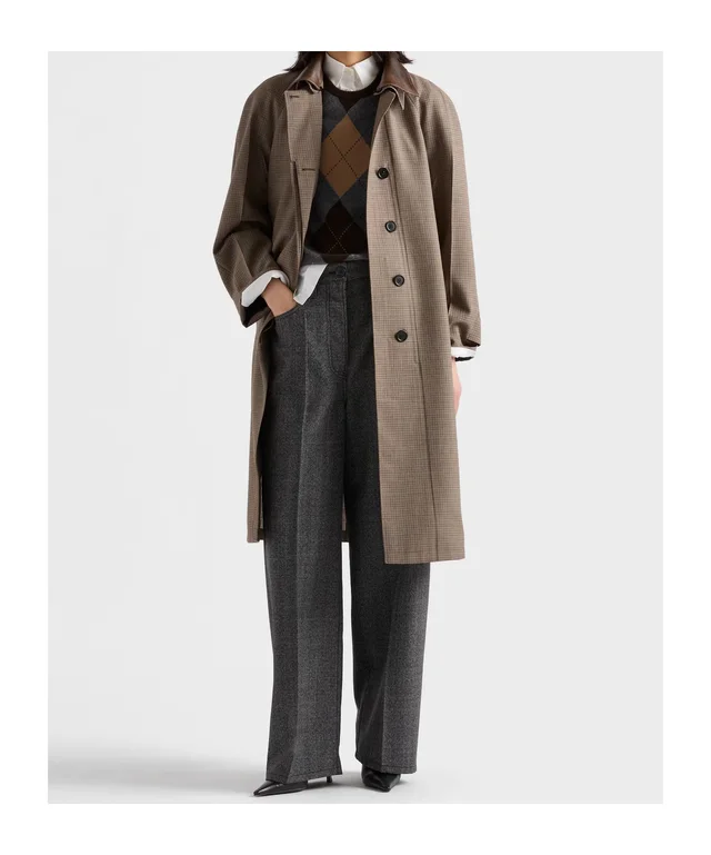Prada Mouliné wool pants, photo 2 of 6 from SENSER