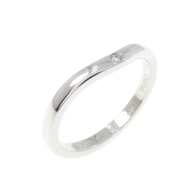 Cartier Ballerine Platinum Ring Size 8 from LuxUness