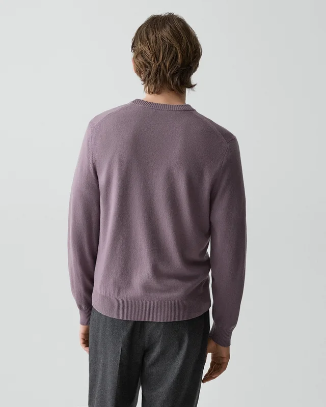 Theory Hilles Crewneck Sweater in Cashmere, photo 4 of 6 from Theory