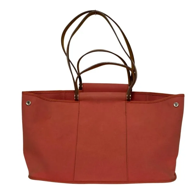 Hermès Cabag Elan 2way bag in Pink Canvas from LuxUness, photo 3 of 16