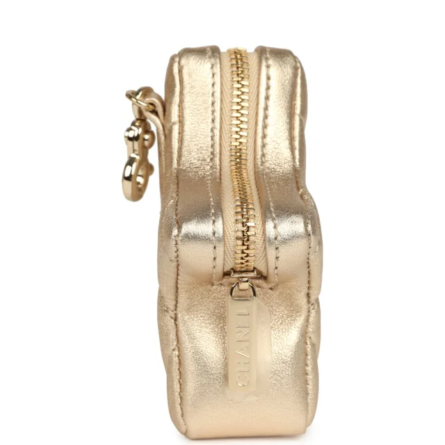 Chanel "Hollywood Boulevard" Backpack in Gold Calfskin from Madison Avenue Couture, photo 7 of 12
