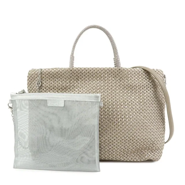 Anteprima Wire Vinyl Handbag Beige in neutral|white from Grailed