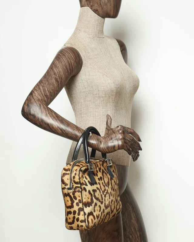 Fendi Ponyhair Leopard Bag in Leather from A Retro Tale, photo 9 of 9