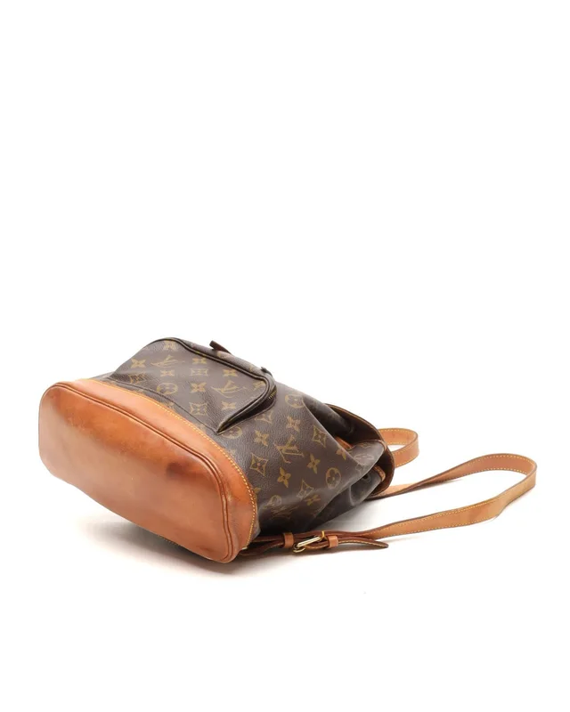 Louis Vuitton Monogram Montsouris MM Backpack in Coated canvas from A Retro Tale, photo 6 of 15