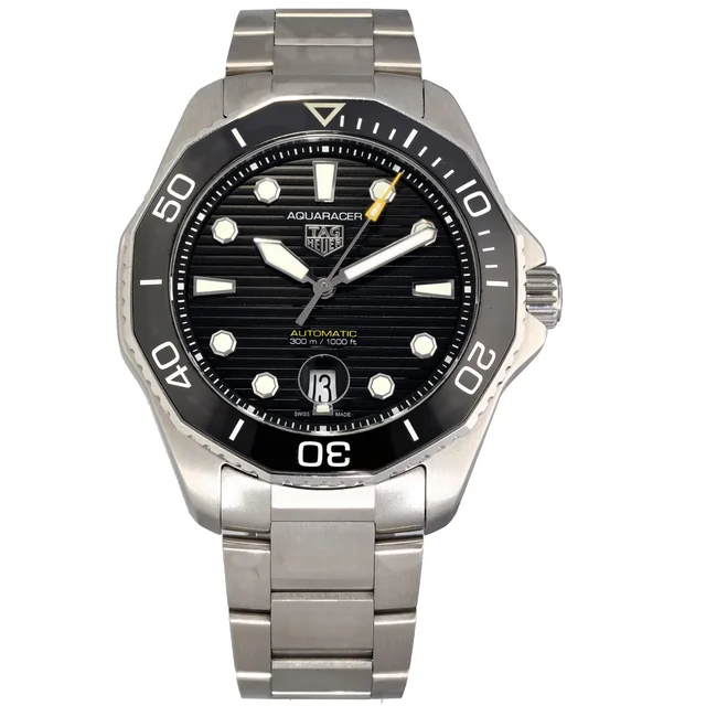 TAG Heuer Aquaracer WBP201A-0 43mm Stainless Steel Watch from H&T