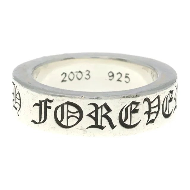 Chrome Hearts Spacer Forever Ring Silver in Silver from The Reluxe