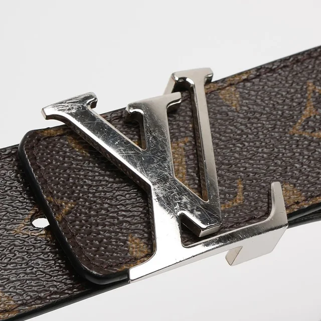 Louis Vuitton Monogram Belt, Size 85 in Coated canvas from A Retro Tale, photo 4 of 5