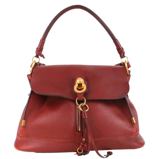 Chloé Chlo Owen Flap Bag Red Leather "Hard To Find Color" in red Leather from Poshmark, photo 1 of 1