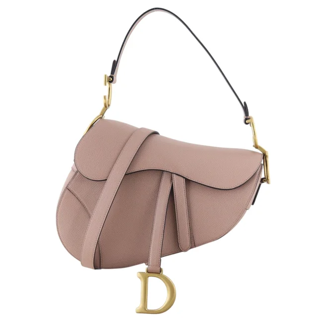 Dior Saddle Bag with Strap in Caviar leather from Luxe.It.Fwd