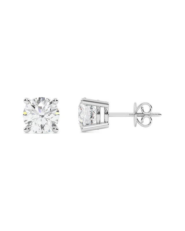 Lab Grown Diamonds 14K 2.50 ct. tw. Lab-Grown Diamond Earrings, image 1 of 1 from Gilt