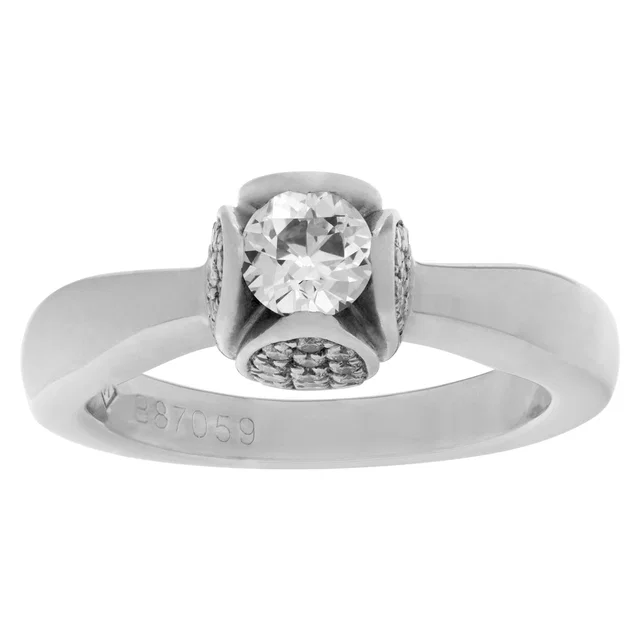 Piaget Tulip ring in White White Gold from Gray And Sons